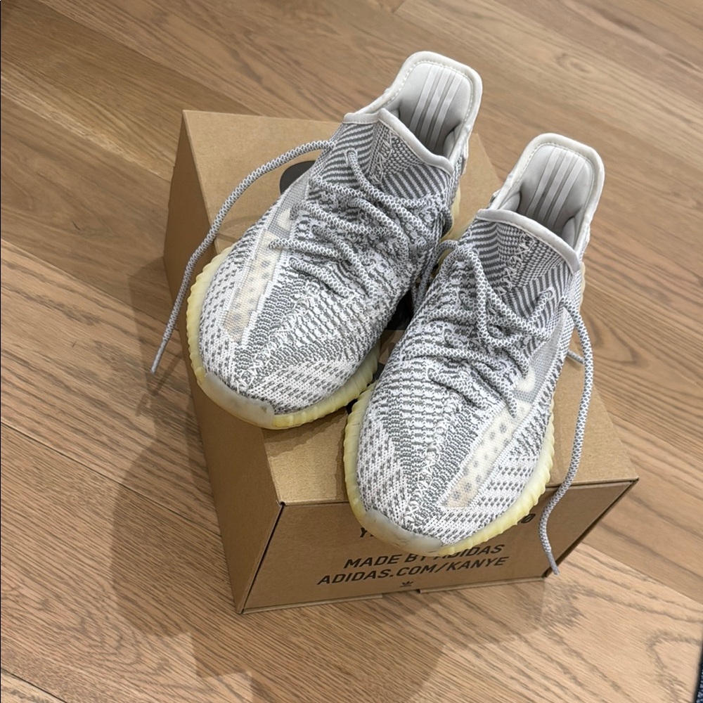 Adidas Yeezy Boost 350 V2 in Gray and Cream